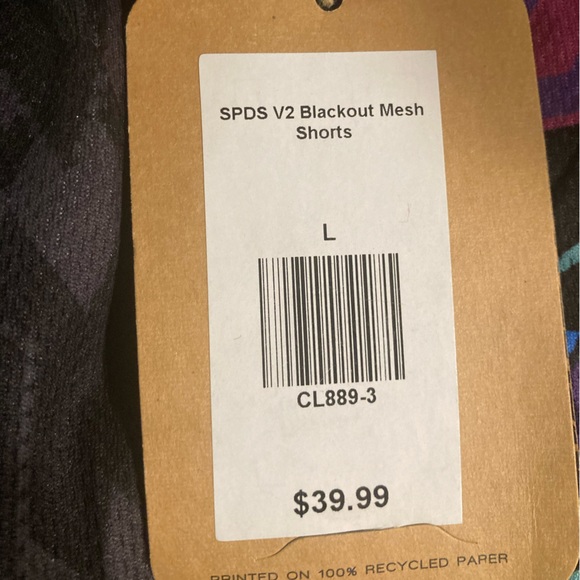 Bundle! Rare! SPDS V2 Blackout Fitted Hat 7 1/4 and matching mesh shorts - Picture 7 of 12